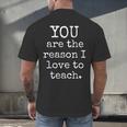 Love To Teach Positive Affirmation Kind Motivational Teacher Men's Back Print T-Shirt, gift for family, gift for coworker Love To Teach Positive Affirmation Kind Motivational Teacher Men's Back Print T-Shirt, gift for family, gift for coworker