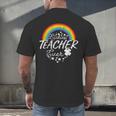 Luckiest Teacher Ever Rainbow- St Patricks Day Teacher Men's Back Print T-Shirt, gift for family, gift for coworker Luckiest Teacher Ever Rainbow- St Patricks Day Teacher Men's Back Print T-Shirt, gift for family, gift for coworker