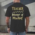 Magical Teacher Manager Of Mischief Birthday Family Party Men's Back Print T-Shirt, gift for family, gift for coworker Magical Teacher Manager Of Mischief Birthday Family Party Men's Back Print T-Shirt, gift for family, gift for coworker