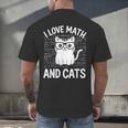 Math And Cats Apparel For Teachers Students Cat Lovers Men's Back Print T-Shirt, gift for family, gift for coworker Math And Cats Apparel For Teachers Students Cat Lovers Men's Back Print T-Shirt, gift for family, gift for coworker