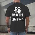 Do The Math Equation Thanksgiving Teacher 67 Six Seven 6 7 Men's Back Print T-Shirt, gift for family, gift for coworker Do The Math Equation Thanksgiving Teacher 67 Six Seven 6 7 Men's Back Print T-Shirt, gift for family, gift for coworker