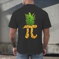 Math Teacher Hawaiian Shirts Pineapple Pi Day Symbol Men's Back Print T-Shirt, gift for family, gift for coworker
