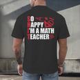 Math Teacher School So Happy I'm A Math Teacher Men's Back Print T-Shirt, gift for family, gift for coworker Math Teacher School So Happy I'm A Math Teacher Men's Back Print T-Shirt, gift for family, gift for coworker