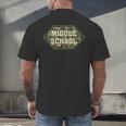 Middle School Camo Retro Back To School Teachers Men's Back Print T-Shirt, gift for family, gift for coworker Middle School Camo Retro Back To School Teachers Men's Back Print T-Shirt, gift for family, gift for coworker
