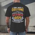 Middle School Science Teacher Halloween Costume For Men Women Men's Back Print T-Shirt, gift for family, gift for coworker Middle School Science Teacher Halloween Costume For Men Women Men's Back Print T-Shirt, gift for family, gift for coworker