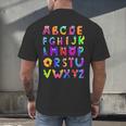 Monster ABC Cute Alphabet Halloween Teacher Costume Kids Men's Back Print T-Shirt, gift for family, gift for coworker Monster ABC Cute Alphabet Halloween Teacher Costume Kids Men's Back Print T-Shirt, gift for family, gift for coworker