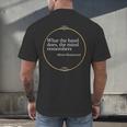 Montessori Children Grow In The Hands Of Teachers Men's Back Print T-Shirt, gift for family, gift for coworker