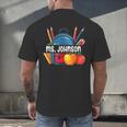 Ms Johnson Personalized Name Back To School Teacher For Men Women Kids Men's Back Print T-Shirt, gift for family, gift for coworker