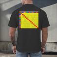 Multiplication Table Chart Math Shirt Teacher Student Outfit For Men Women Girls Kids Men's Back Print T-Shirt, gift for family, gift for coworker