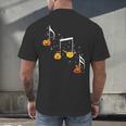 Music Note Pumpkin Fall Music Teacher Halloween Costume Men's Back Print T-Shirt, gift for family, gift for coworker Music Note Pumpkin Fall Music Teacher Halloween Costume Men's Back Print T-Shirt, gift for family, gift for coworker