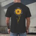 Music Teacher Shirt Sunflower Music Notes Musician Singer Men's Back Print T-Shirt, gift for family, gift for coworker Music Teacher Shirt Sunflower Music Notes Musician Singer Men's Back Print T-Shirt, gift for family, gift for coworker