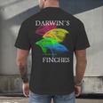 Nerdy Darwin's Finches Evolution Science Biology Teacher Men's Back Print T-Shirt, gift for family, gift for coworker Nerdy Darwin's Finches Evolution Science Biology Teacher Men's Back Print T-Shirt, gift for family, gift for coworker