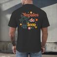 Nopales De Leer Spanish Teacher Maestra Cactus Bilingual Men's Back Print T-Shirt, gift for family, gift for coworker Nopales De Leer Spanish Teacher Maestra Cactus Bilingual Men's Back Print T-Shirt, gift for family, gift for coworker