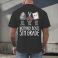 Nothing Beats 5th Grade Back To School Kids Teachers Men's Back Print T-Shirt, gift for family, gift for coworker