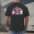 In October We Wear Pink Ballet Ghost Teacher Breast Cancer Men's Back Print T-Shirt, gift for family, gift for coworker In October We Wear Pink Ballet Ghost Teacher Breast Cancer Men's Back Print T-Shirt, gift for family, gift for coworker
