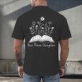 One-More Chapter Wildflower Reading Teacher Library Bookish Men's Back Print T-Shirt, gift for family, gift for coworker One-More Chapter Wildflower Reading Teacher Library Bookish Men's Back Print T-Shirt, gift for family, gift for coworker