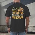 One Thankful Substitute Teacher Turkey Leopard Thanksgiving For Men Women Men's Back Print T-Shirt, gift for family, gift for coworker One Thankful Substitute Teacher Turkey Leopard Thanksgiving For Men Women Men's Back Print T-Shirt, gift for family, gift for coworker