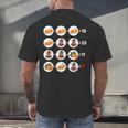 Order Of Operations Math Quiz Game Teacher Thanksgiving Men's Back Print T-Shirt, gift for family, gift for coworker