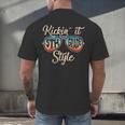 P41l Retro Kickin It 5th Grade Style Teacher Back To School For Men Women Girls Kids Men's Back Print T-Shirt, gift for family, gift for coworker