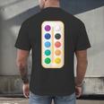 Paint Palette ArtSet Halloween Costume For Teachers Students For Men Women Kids Men's Back Print T-Shirt, gift for family, gift for coworker Paint Palette ArtSet Halloween Costume For Teachers Students For Men Women Kids Men's Back Print T-Shirt, gift for family, gift for coworker