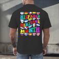 Hispanic Heritage Month 2025 Latino Puerto Rico Teacher Kids Men's Back Print T-Shirt, gift for family, gift for coworker