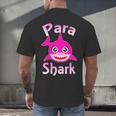 Para Shark Paraprofessional Female Teacher Men's Back Print T-Shirt, gift for family, gift for coworker Para Shark Paraprofessional Female Teacher Men's Back Print T-Shirt, gift for family, gift for coworker