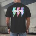 Para Squad Paraprofessional Teacher Lightning Bolt Men's Back Print T-Shirt, gift for family, gift for coworker