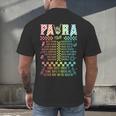 Para Tour Paraprofessional Squad Rock Teacher Back To School Men's Back Print T-Shirt, gift for family, gift for coworker Para Tour Paraprofessional Squad Rock Teacher Back To School Men's Back Print T-Shirt, gift for family, gift for coworker