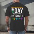 Paraprofessional Educator Teacher Para Classroom Assistant Men's Back Print T-Shirt, gift for family, gift for coworker