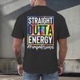 Paraprofessional Straight Outta Energy Teacher Life For Men Women Men's Back Print T-Shirt, gift for family, gift for coworker