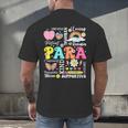 Paras Make It Possible Paraprofessional Paraeducator Teacher Men's Back Print T-Shirt, gift for family, gift for coworker Paras Make It Possible Paraprofessional Paraeducator Teacher Men's Back Print T-Shirt, gift for family, gift for coworker