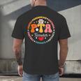 Parents Teacher Association Team Supporter PTA Treasurer For Men Women Girls Kids Men's Back Print T-Shirt, gift for family, gift for coworker