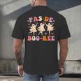 Pas De BOO-Rée Ballet Ghost Dancer Dance Teacher Halloween Men's Back Print T-Shirt, gift for family, gift for coworker Pas De BOO-Rée Ballet Ghost Dancer Dance Teacher Halloween Men's Back Print T-Shirt, gift for family, gift for coworker