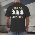 Pas De BOO-Rée Ghost Ballet Dancer Halloween Dance Teacher Men's Back Print T-Shirt, gift for family, gift for coworker Pas De BOO-Rée Ghost Ballet Dancer Halloween Dance Teacher Men's Back Print T-Shirt, gift for family, gift for coworker