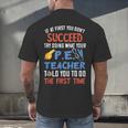 PE Teacher Succeed Sport Teacher School Fitness Gym Class Men Women Men's Back Print T-Shirt, gift for family, gift for coworker PE Teacher Succeed Sport Teacher School Fitness Gym Class Men Women Men's Back Print T-Shirt, gift for family, gift for coworker