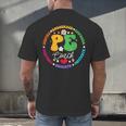 Physical Education PE Instructor Coach Teacher Gym Men's Back Print T-Shirt, gift for family, gift for coworker