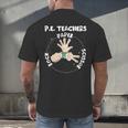 Physical Education PE Teacher Rock Paper Scissor Men's Back Print T-Shirt, gift for family, gift for coworker Physical Education PE Teacher Rock Paper Scissor Men's Back Print T-Shirt, gift for family, gift for coworker