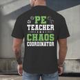 Physical Education PE Teacher School Men's Back Print T-Shirt, gift for family, gift for coworker Physical Education PE Teacher School Men's Back Print T-Shirt, gift for family, gift for coworker