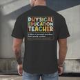 Physical Education Teacher In My PE Teacher Era For Men Women Kids Men's Back Print T-Shirt, gift for family, gift for coworker