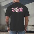Pink Ghost Teach Halloween Teacher In Spooky Season Men's Back Print T-Shirt, gift for family, gift for coworker Pink Ghost Teach Halloween Teacher In Spooky Season Men's Back Print T-Shirt, gift for family, gift for coworker