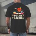 Pirate Teacher Men Women Kids Men's Back Print T-Shirt, gift for family, gift for coworker
