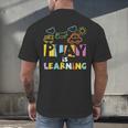 Play Is Learning Design T Designs For Teachers Preschool Men's Back Print T-Shirt, gift for family, gift for coworker Play Is Learning Design T Designs For Teachers Preschool Men's Back Print T-Shirt, gift for family, gift for coworker