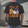 Pre K Boo Crew Teacher Student Halloween Pre Kindergarten Men's Back Print T-Shirt, gift for family, gift for coworker Pre K Boo Crew Teacher Student Halloween Pre Kindergarten Men's Back Print T-Shirt, gift for family, gift for coworker