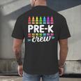 Pre-K Crew Teacher Team Squad Hello Back School Graduation Men's Back Print T-Shirt, gift for family, gift for coworker Pre-K Crew Teacher Team Squad Hello Back School Graduation Men's Back Print T-Shirt, gift for family, gift for coworker