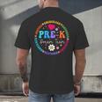Pre K Dream Team Back To School Boys First Day Teacher Men's Back Print T-Shirt, gift for family, gift for coworker