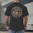 Pre-K Dream Team Back To School Teacher Flower Men's Back Print T-Shirt, gift for family, gift for coworker Pre-K Dream Team Back To School Teacher Flower Men's Back Print T-Shirt, gift for family, gift for coworker