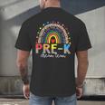 PreK Dream Team Leopard Rainbow Teacher Squad Back To School Men's Back Print T-Shirt, gift for family, gift for coworker PreK Dream Team Leopard Rainbow Teacher Squad Back To School Men's Back Print T-Shirt, gift for family, gift for coworker