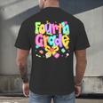Preppy Fourth Grade Back To School 4th Grade Teacher Girls Men's Back Print T-Shirt, gift for family, gift for coworker Preppy Fourth Grade Back To School 4th Grade Teacher Girls Men's Back Print T-Shirt, gift for family, gift for coworker