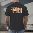 Preppy One Thankful Teacher Coquette Thanksgiving Teacher Men's Back Print T-Shirt, gift for family, gift for coworker Preppy One Thankful Teacher Coquette Thanksgiving Teacher Men's Back Print T-Shirt, gift for family, gift for coworker