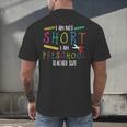 Preschool Teacher Short Pre-K Teacher Men's Back Print T-Shirt, gift for family, gift for coworker Preschool Teacher Short Pre-K Teacher Men's Back Print T-Shirt, gift for family, gift for coworker